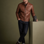 Hunter Brown Leather Jacket